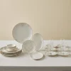 Karaca Frühstücksset Für 6 Personen-Bone China Siena 20-teiliges Tafelservice für 6 Personen, Weiß