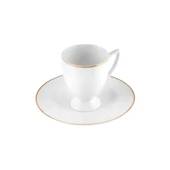 Karaca Mokka & Espressotassen Set-Boyoz Kaffeetassen-Set, 6 Personen, 85 ml Weıß01