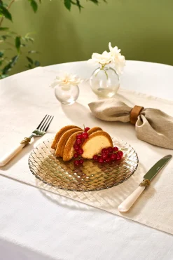 Karaca Dessertteller-Braid Dessertteller, 21 cm Glanz