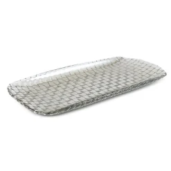 Karaca Speiseteller-Braid Lüsterteller Bootform 29x8,5 cm Glanz