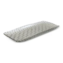 Karaca Speiseteller-Braid Teller, 32,5 x 13,5 cm Glanz