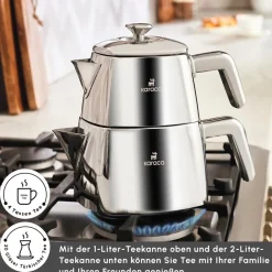 Karaca Teekannen|Kuchenform-Brewinox Teekannen Set