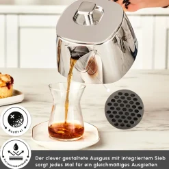 Karaca Teekannen|Kuchenform-Brewinox Teekannen Set