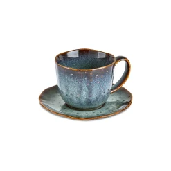 Karaca Teetassen Sets-Bryggen Reaktiv 250 Ml Teetasse Für 6 Personen Multıfarben