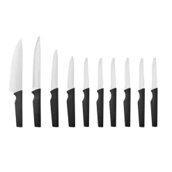 Karaca Messersets-Bundle 10-teiliges Messerset Schwarz01