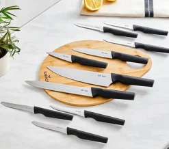 Karaca Messersets-Bundle 10-teiliges Messerset Schwarz01