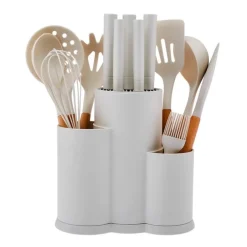 Karaca Messersets-Burby Creme 14-teiliges Messer-Set Creme01