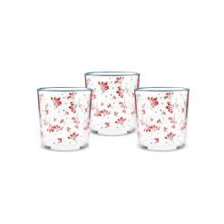Karaca Wasserglas-Butcher Broom 380 Ml 3-Teiliges Getränkeglas-Set Multıfarben
