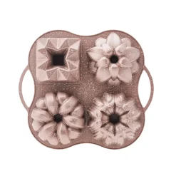 Karaca Kuchenform-Cake Pro 4 Teilige Gießen Kuchenform Rosegold