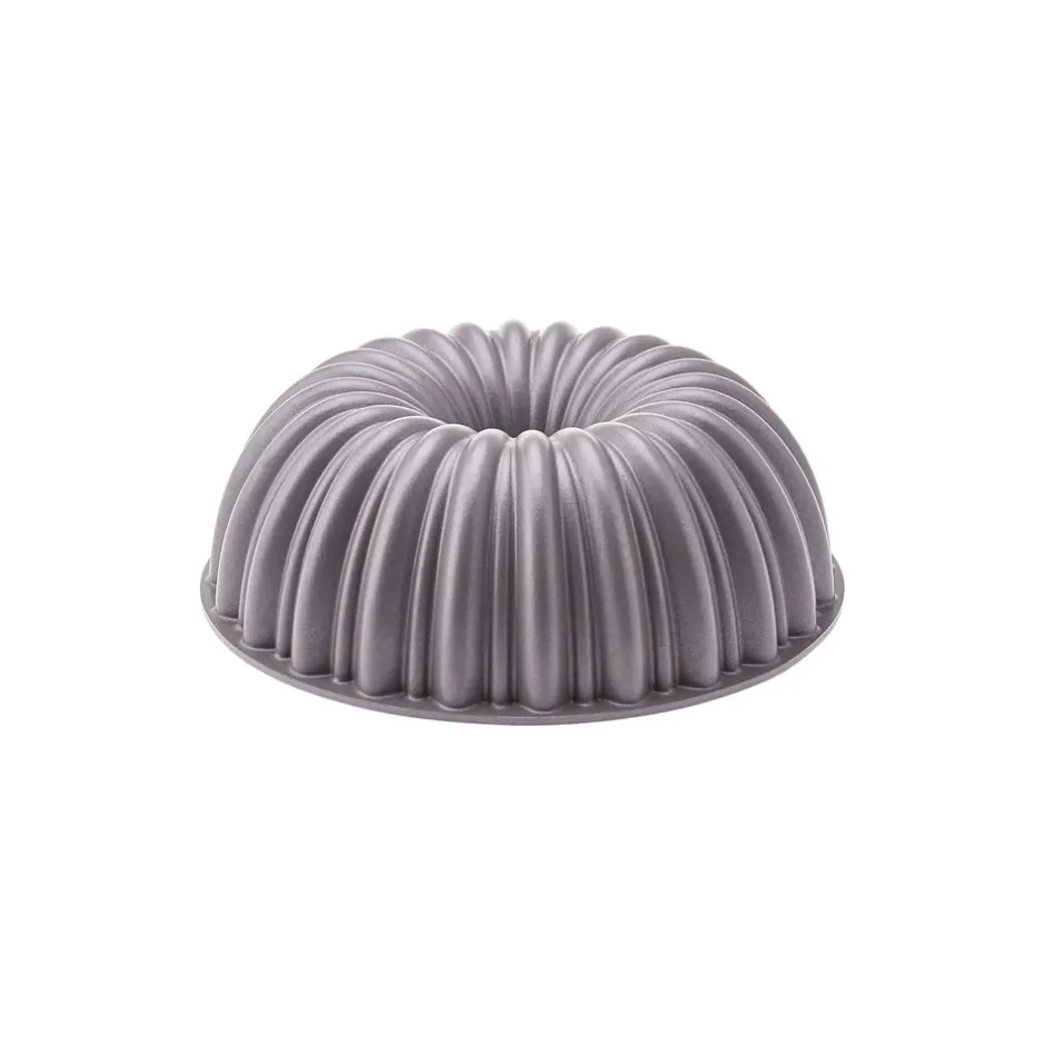 Karaca Kuchenform-Cake Pro Geschnittene Gusskuchenform Anthrazit Anthracıt01