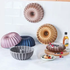 Karaca Kuchenform-Cake Pro Geschnittene guss-Kuchenform Gold