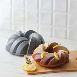 Karaca Kuchenform-Cake Pro Gussaluminium-Gugelhupfform, 26 cm, Anthrazit Antrasit