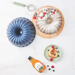 Karaca Kuchenform-Cake Pro Sliced Dunkelblau Gusskuchenform Marıne02