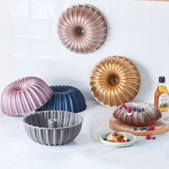 Karaca Kuchenform-Cake Pro Sliced Dunkelblau Gusskuchenform Marıne02