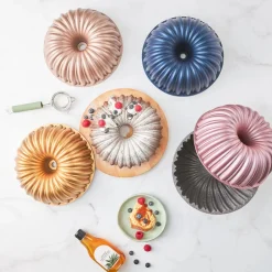 Karaca Kuchenform-Cake Pro Sliced Dunkelblau Gusskuchenform Marıne02