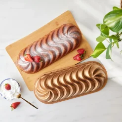 Karaca Kuchenform-Cake Pro Vera Gusskuchenform, , 35 cm Gold