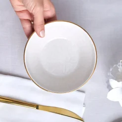 Karaca Schüssel/Bowl-Calvin Schale 14 cm Ecru01