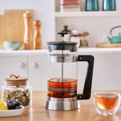 Karaca French Press-Cavira Borosilikat Glas French Press, 1000 Ml