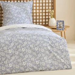 Karaca Bettwäsche-Celerina Bettwäsche-Set, Einzelbett, Blau