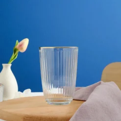 Karaca Wasserglas-Charm 6-teiliges wasserglas-set, 395 ml Multıfarben