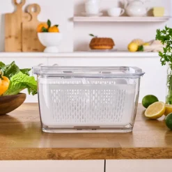 Karaca Vorratsbehälter-Citrus Gemüse / Obst Lagerbehälter XL Beyaz