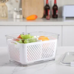 Karaca Vorratsbehälter-Citrus Gemüse / Obst Lagerbehälter XL Beyaz
