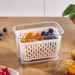 Karaca Vorratsbehälter-Citrus Gemüse / Obst Lagerbehälter M Beyaz