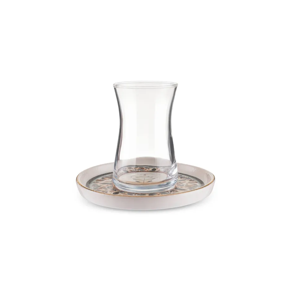 Karaca Teegläser Sets-Clara Teeset, 12-teilig, für 6 Personen