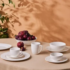 Karaca Schüssel/Bowl-Cody Schale 23 cm Weıß01
