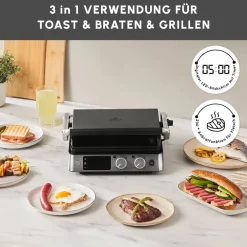 Karaca Toaster-Compact Stahl Sear und Grill 2008 Grillen und Toaster Inox