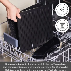 Karaca Toaster-Compact Stahl Sear und Grill 2008 Grillen und Toaster Inox