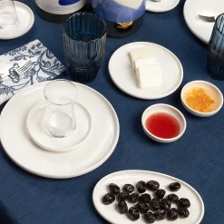 Karaca Frühstücksgeschirr|Frühstücksset Für 6 Personen-Cordelia für 6 Personen Frühstücksset und Servierschalen, 26 Teilig, Weiß Weıß01