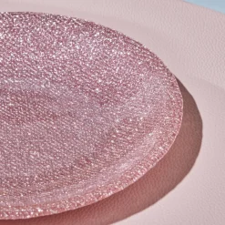 Karaca Kuchenplatte-Cotton Colored Silvery für 6 Personen Dessert Set, 6 Teilig Multıfarben