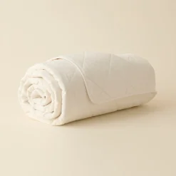 Karaca Kopfkissen & Bettdecken-Cotton Decke 200x200 Cremeweıß