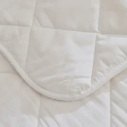 Karaca Kopfkissen & Bettdecken-Cotton Decke 200x200 Cremeweıß