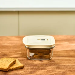 Karaca Vorratsbehälter-Cream Vakuum-Vorratsbehälter 0.43 Lt Clear