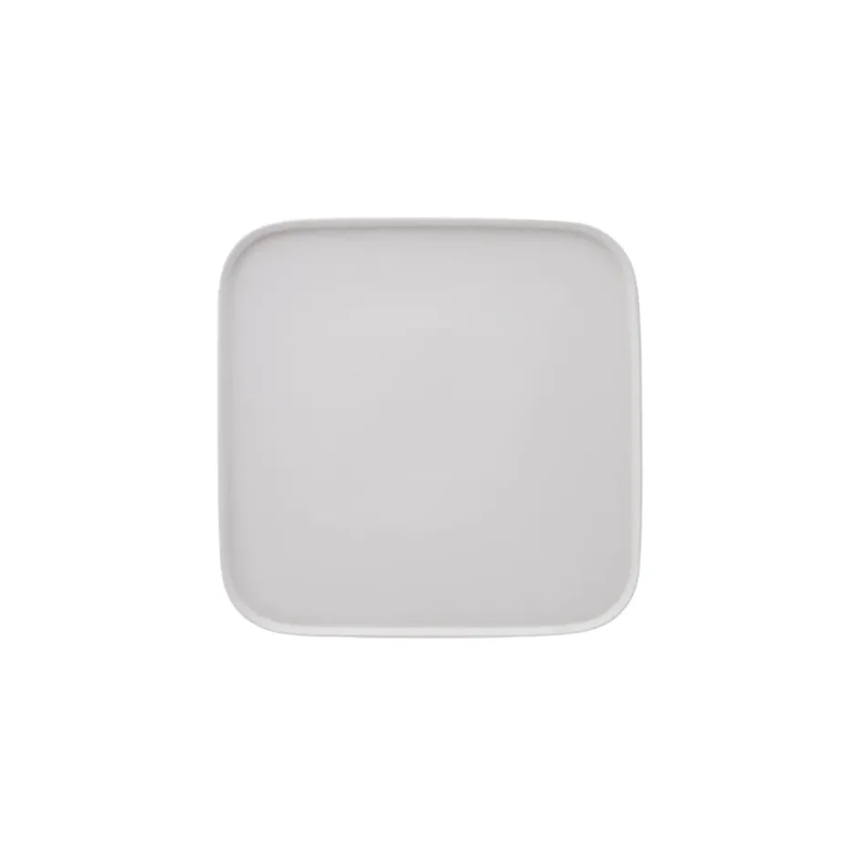 Karaca Frühstücksset Für 6 Personen-Cubique Grau 35-teiliges Porzellan Frühstücksset und Servierschalen Quadratisch für 6 Personen Grau02