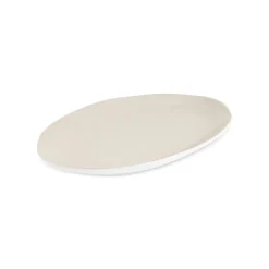Karaca Servierplatte-Cupid 24 cm Servierteller Beıge Weıß