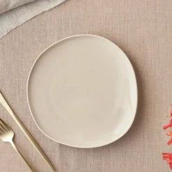 Karaca Dessertteller-Cupid Dessertteller 22 cm Beıge Weıß