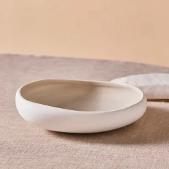 Karaca Schüssel/Bowl-Cupid Salatschüssel 23 cm Beıge Weıß