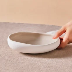 Karaca Schüssel/Bowl-Cupid Salatschüssel 23 cm Beıge Weıß