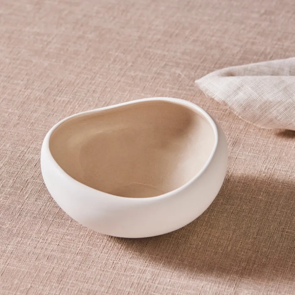 Karaca Schüssel/Bowl-Cupid Schüssel 15 cm Beıge Weıß