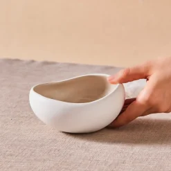 Karaca Schüssel/Bowl-Cupid Schüssel 15 cm Beıge Weıß