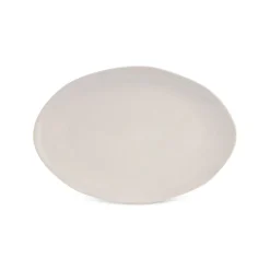 Karaca Servierplatte-Cupid Servierplatte 30 cm Beıge Weıß