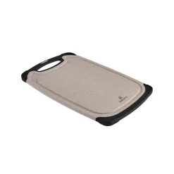 Karaca Schneidebretter-Daily Creme 2er-Set Schneidebrett in Granitoptik Creme01