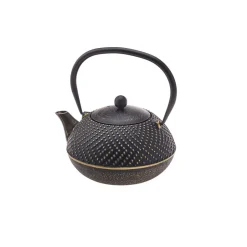 Karaca Teekannen-Dark Gold Teekanne 900 ml Schwarz01