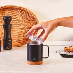 Karaca Thermoskannen-Darkness Thermoskanne, 360 ml Schwarz01