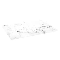 Karaca Schneidebretter-Deep Schneidebrett aus Glas Weıß01