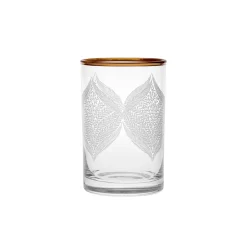 Karaca Gläser-Sets-Defne 6 Teile Kaffee Beistelltasse Gold