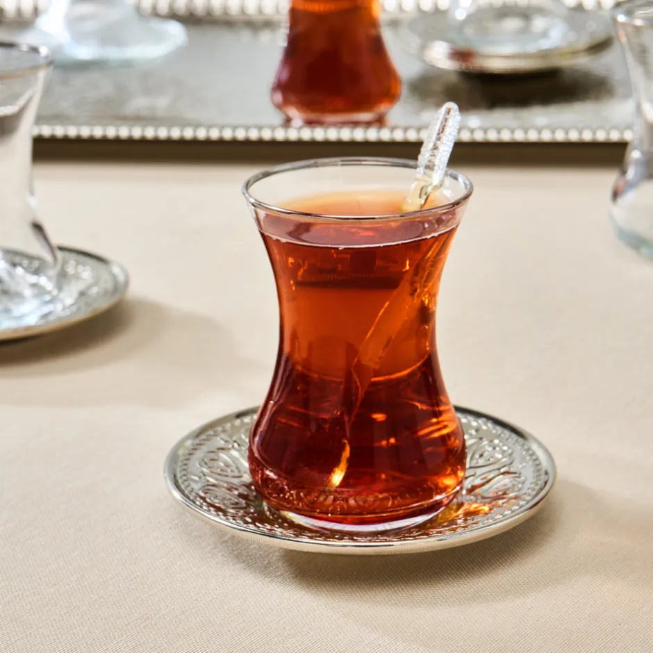 Karaca Teegläser Sets-Deniz 19-teiliges Teeservice Multıfarben